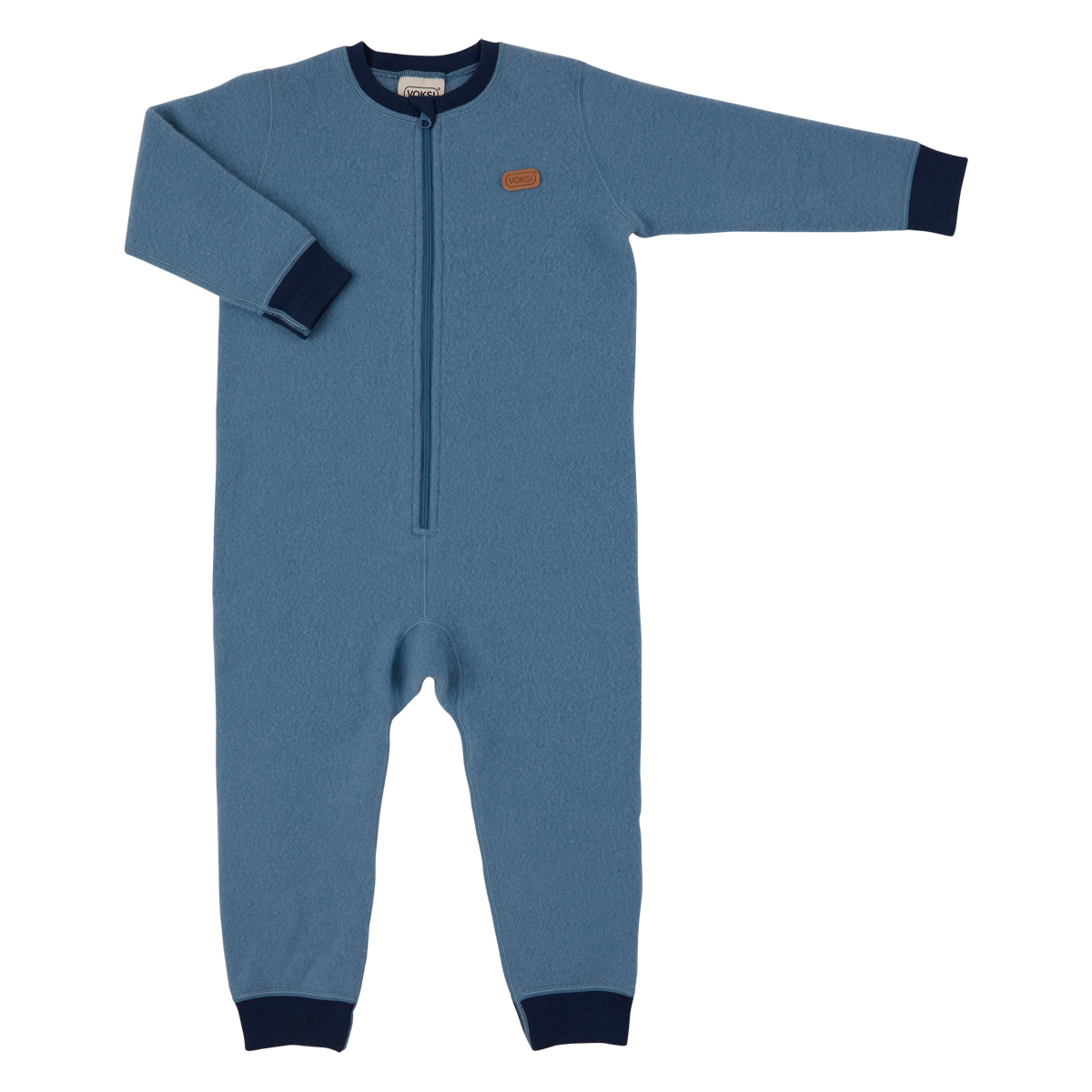 Voksi  meriinovillane jumpsuit  Double Fleece Light Blue