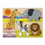 Melissa & Doug puidust pusle Safari