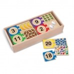 Melissa & Doug puidust pusle Numbrid