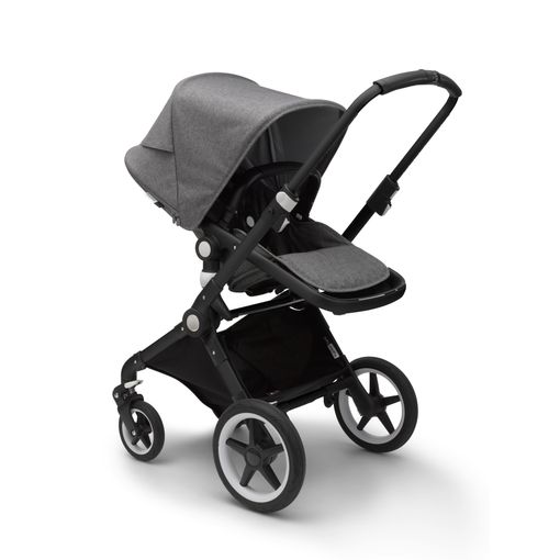 Bugaboo Lynx 2in1 vankrikomplekt Black Grey Melange