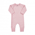 Pippi orgaanilisest puuvillast body Rosa melange
