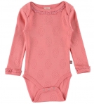SmallStuff puuvillane pitsbody Coral