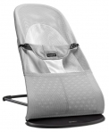 BabyBjörn Balance Soft lamamistool Silver-White mesh