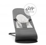 BabyBjörn Balance Soft lamamistool Dark Grey-Grey jersey