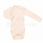 SmallStuff puuvillane body pika varrukaga Soft Rose