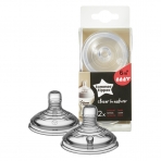 Tommee Tippee pudelilutid suur Easy-Vent 2tk