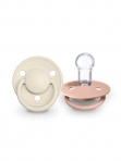 BIBS De Lux lutt Ivory/Blush 2tk/pakis