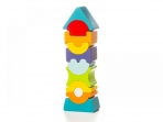 Cubika Hariv puidust püramiid Paindlik ECO torn 11 tk