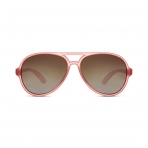 Hipsterkid Aviator Gold polariseeritud päikeseprillid beebidele 0-24 kuud – Rose