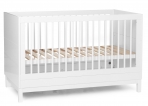 Childhome võrevoodi lastevoodi Jota White 70x140cm