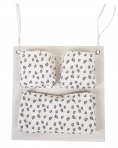 Childhome seotav organisaator Leopart Print/Offwhite