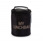 Childhome termokott My Lunchbag- Black/Gold