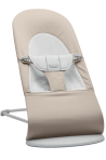 BabyBjörn Balance Soft lamamistool Beige/Grey Jersey, helehall raam