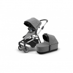 Thule Sleek 2in1 vankrikomplekt, Aluminium/ Grey Melange