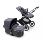 Bugaboo Fox 3 2in1 vankrikomplekt Graphite/Stormy Blue/Stormy Blue