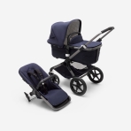 Bugaboo Fox 3 Classic Complete 2in1 vankrikomplekt Graphite/Dark Navy