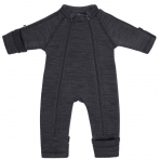 SmallStuff  Jumpsuit meriinovillast, kahe lukuga Dark Grey- suuruse valik