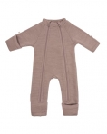 SmallStuff  Jumpsuit meriinovillast, kahe lukuga Powder Melange- suuruse valik