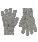 Celavi Magic Finger Gloves kindad, Grey Melange- 3/6a