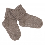 GoBabyGo libisemiskindlad Alpaca sokid, Walnut