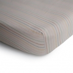 Mushie väike voodilina musliin 100x40 cm Retro Stripes