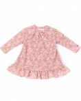 SmallStuff puuvillane kleidike bohemian, soft Coral