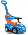 Milly Mally pealeistutav tõukeauto Happy sinine-oranz