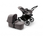 Bugaboo Donkey 5 Mono 2in1 vankrikomplekt Graphite/Grey Melange