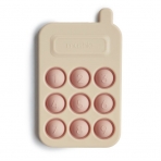 Mushie mänguasi Telefon (pop-it) Blush