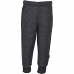 Mikk-line merinovilla püksid soonikuga- Anthracite Melange