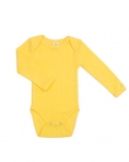 SmallStuff puuvillane body pika varrukaga Soft Yellow