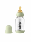 Bibs lutipudel 110 ml klaasist + pudelilutt Sage