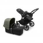 Bugaboo Donkey 5 Mono 2in1 vankrikomplekt Black/Midnight Black/Forest Green