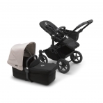 Bugaboo Donkey 5 Mono 2in1 vankrikomplekt Black/Midnight Black/Misty White