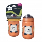 TOMMEE TIPPEE võõrutamise lutipudel SIPPER, 12m+, 390ml, punane