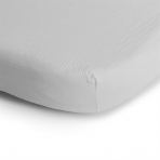 Mushie väike voodilina musliin 100x40 cm White
