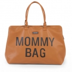 Childhome beebitarvete kott suur Mommy Bag Leatherlook pruun
