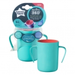 TOMMEE TIPPEE tass käepidemega EASI-FLOW 360, 6m+