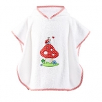 Baby Charms Vannirätik-poncho Kärbseseen