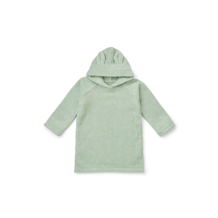 Liewood vannirätik-poncho Ilja, Rabbit Dusty Mint