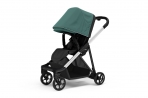 Thule jalutuskäru Shine- Aluminium/ Mallard Green