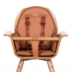 Childhome Evolu istmepadi söögitoolile LEATHER - NUDE