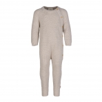 Voksi meriinovillane jumpsuit Honeycomb, Seashell Sand- suuruse valik