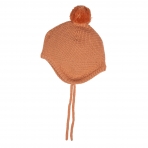 Voksi  meriinovillane müts Honeycomb, Sandstone Peach- suuruse valik