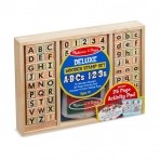 Melissa & Doug puidust tegevuskeskus  ABS ja 123 