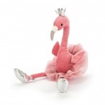 Jellycat  krooniga flamingo Fancy keskmine 34cm