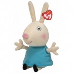 GB Ty pehme mänguasi TY Rebecca Rabbit Beanie Peppa Pig  