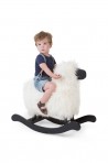 Childhome kiikhobune Lammas must/valge