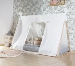 Childhome Tipi voodikate 90x200cm valge