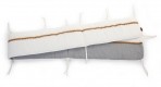 Childhome heegeldatud detailidega voodipehmendus mänguaedikule Jersey 35x340